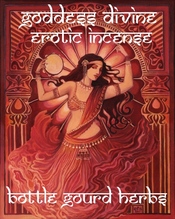 goddess divine erotic herbal incense women bottle gourd herbs