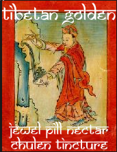 tibetan golden jewel pill nectar tincture bottle gourd herbs