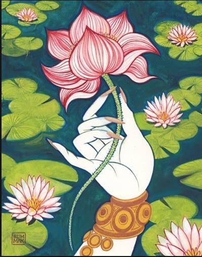 sacred lotus stamen siddha